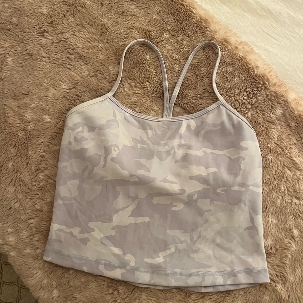 White lululemon top